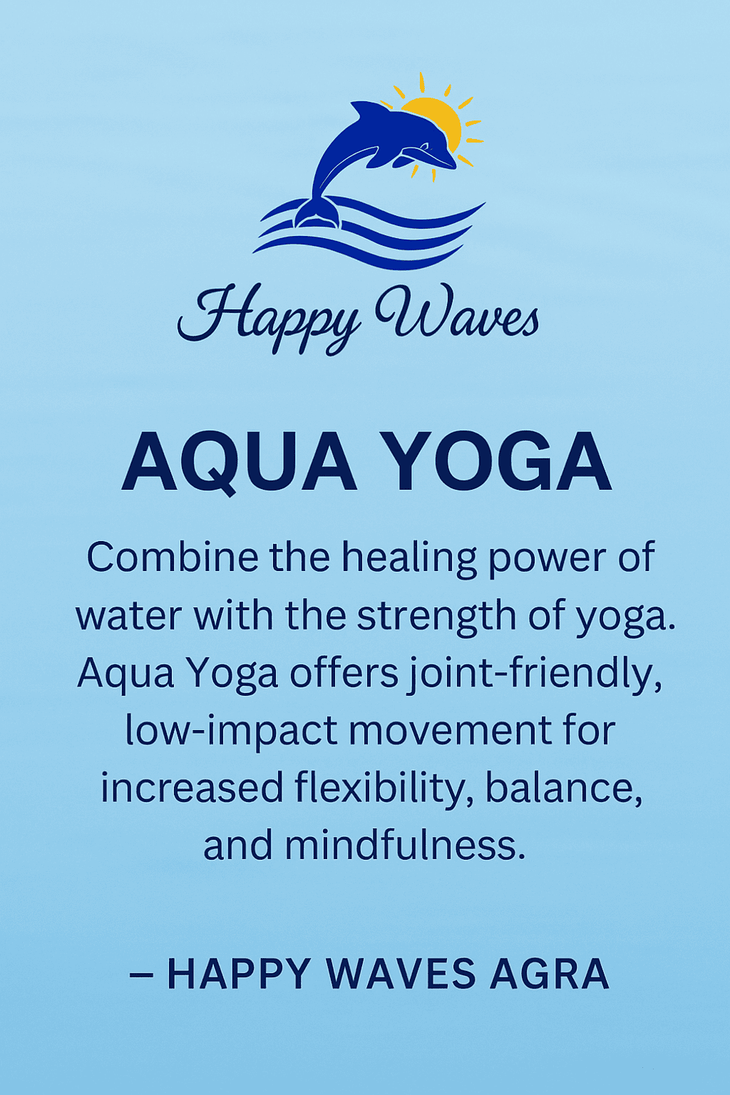 Aqua Yoga — Morning Flow — photo 1